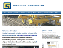 Tablet Screenshot of goodrail.com